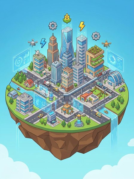 City strategy game cover